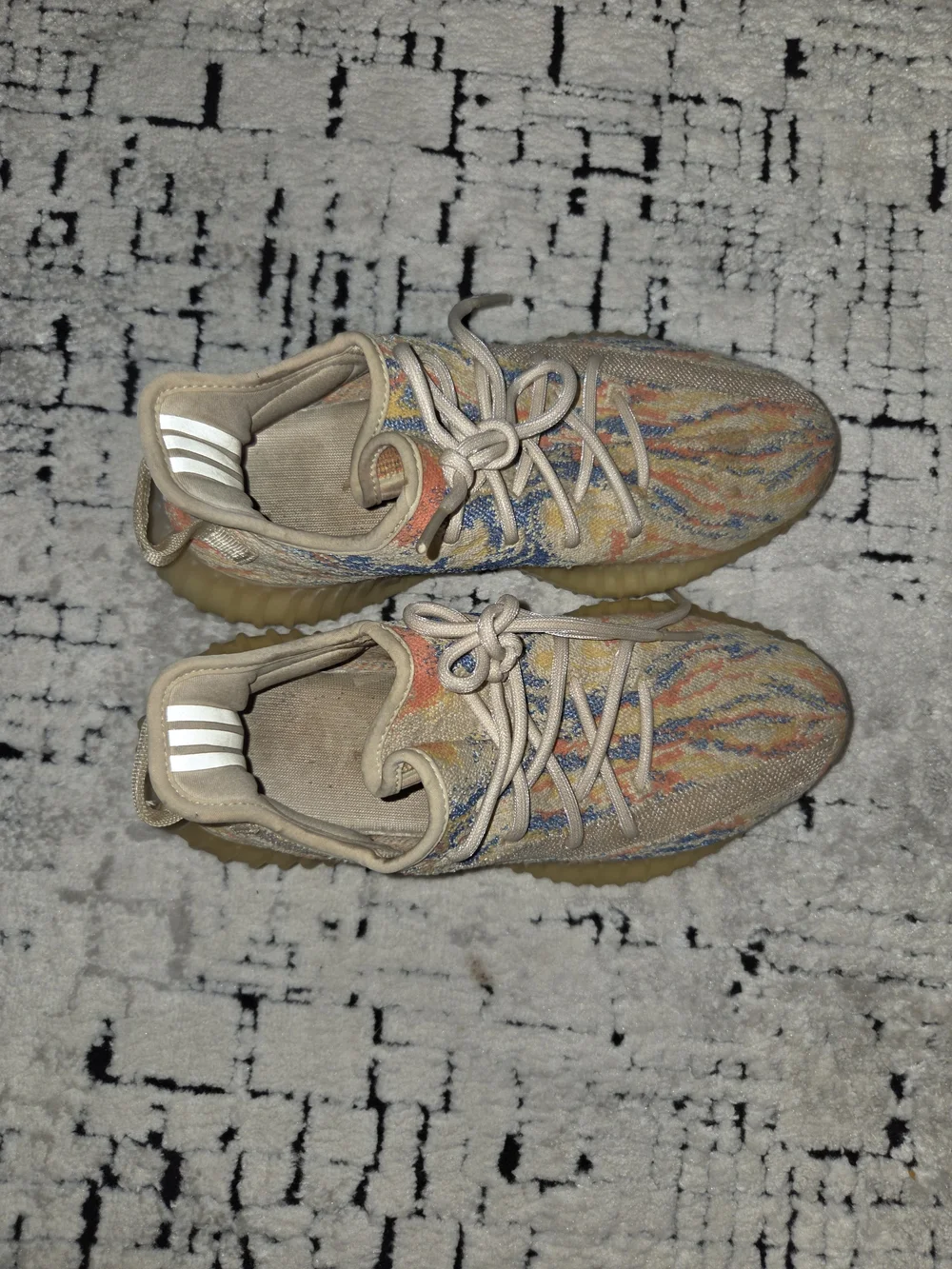 Adidas Yeezy Boost 350 Boost V2 Low MX Oat Mens Size 7 Multi-colored